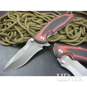 OEM LAND GB-908 Folding Blade Knife Rescue Knife Camping Knife with G10 Handle UDTEK00643